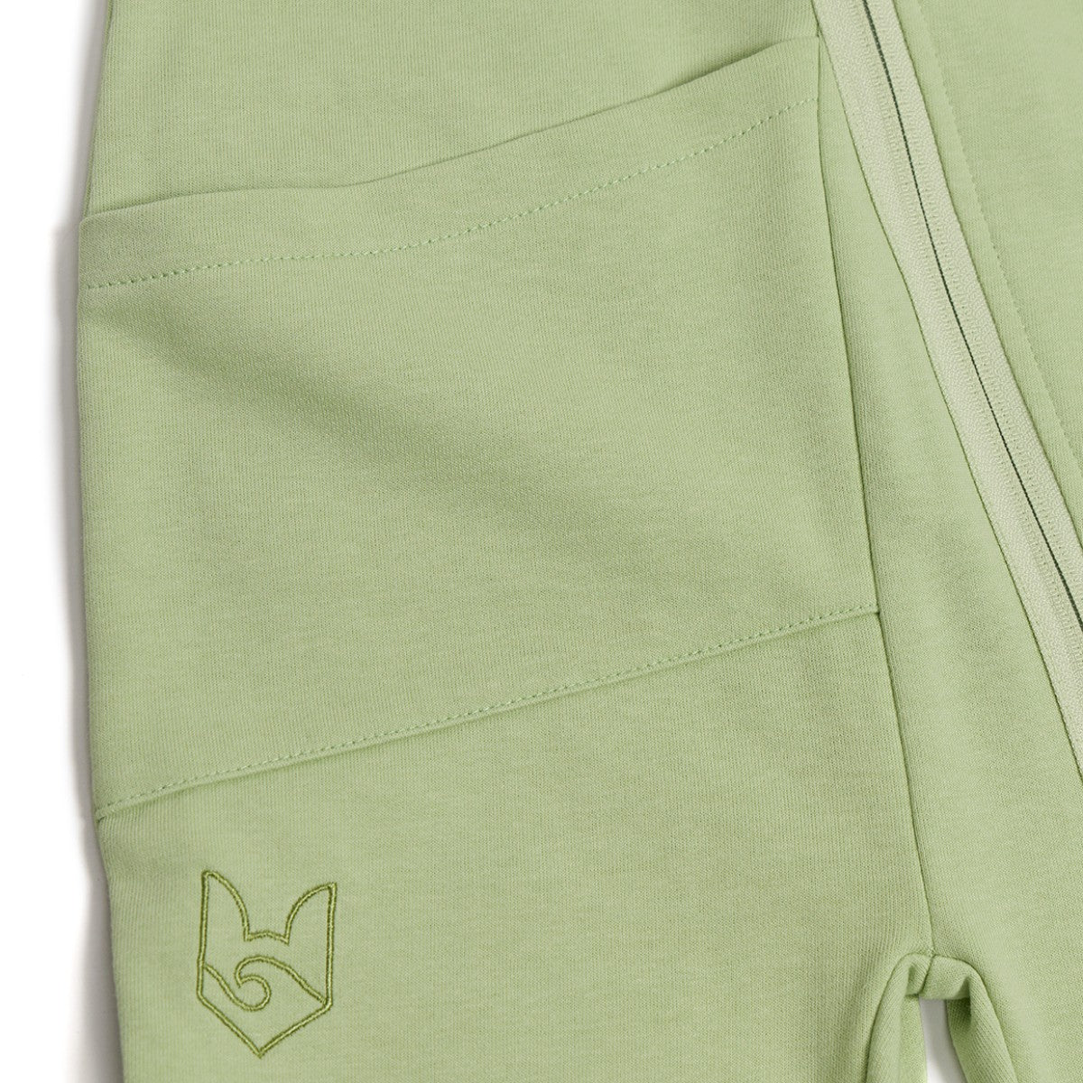 The Coastal One Piece in Sage Green - view 4